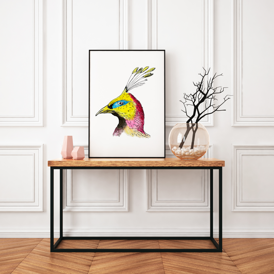Aquarelle Lophophore